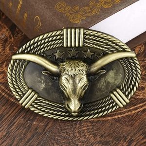 New longhorn steer bull.Belt buckle